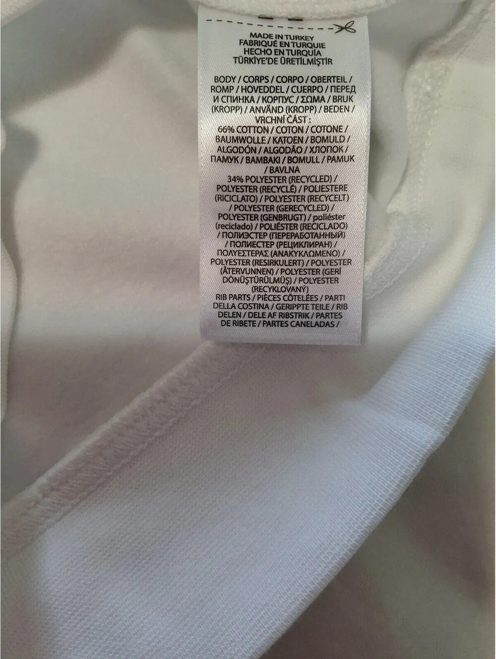 Polo Ralph Lauren Kids White Sweatshirt with Polo Bear Graphic Size 7